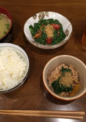 モロヘイヤ納豆-レシピのメイン写真