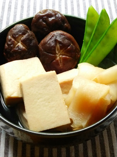高野豆腐とかんぴょうの含め煮-レシピのメイン写真
