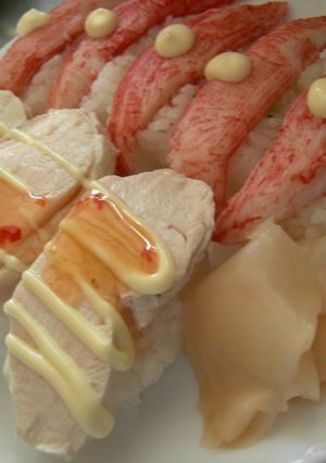 カニカマ握り寿司-レシピのメイン写真