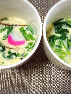 レンジで簡単!茶碗蒸し!-レシピのメイン写真