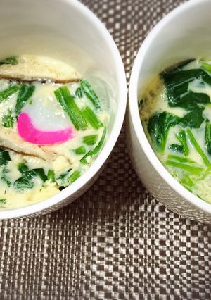 レンジで簡単！茶碗蒸し！-レシピのメイン写真