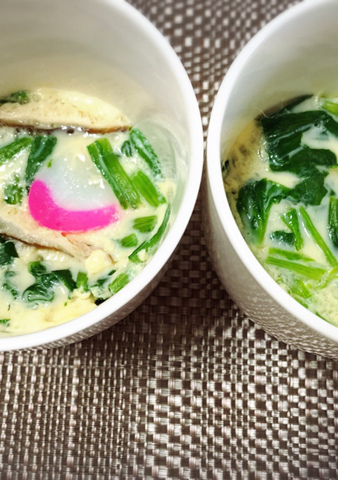 レンジで簡単！茶碗蒸し！-レシピのメイン写真
