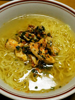 ピリ辛グリーンプレミアム0海鮮ラーメン-レシピのメイン写真