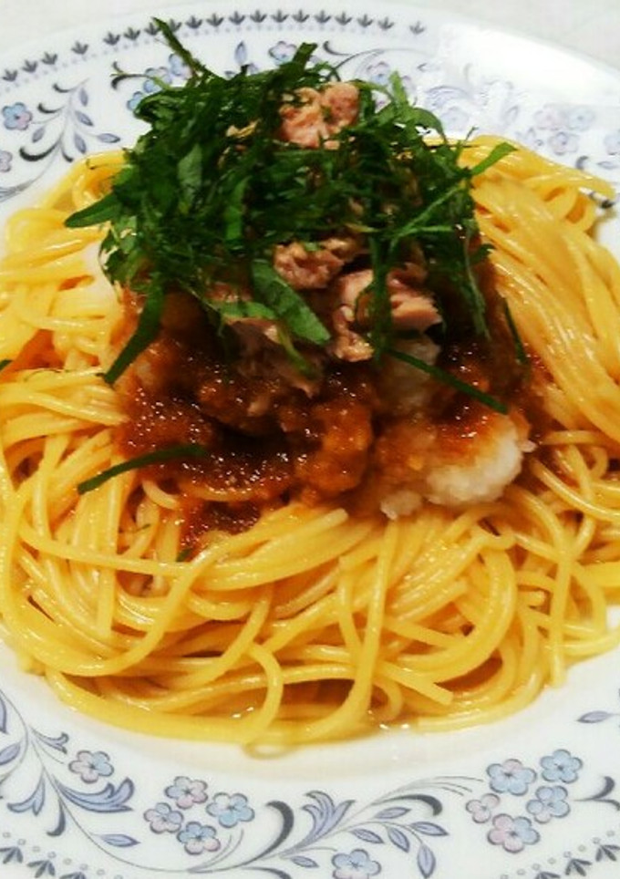 簡単和えるだけツナと大根おろし和風パスタ-レシピのメイン写真