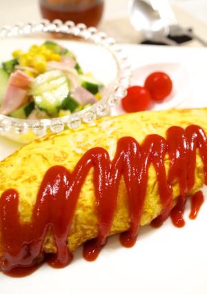 懐かしのオムライス♡-レシピのメイン写真