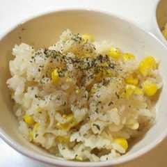 รูปของ 簡単！とうもろこしご飯＊玉ねぎバージョン