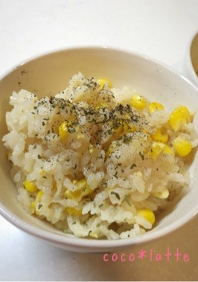 簡単！とうもろこしご飯＊玉ねぎバージョン-レシピのメイン写真