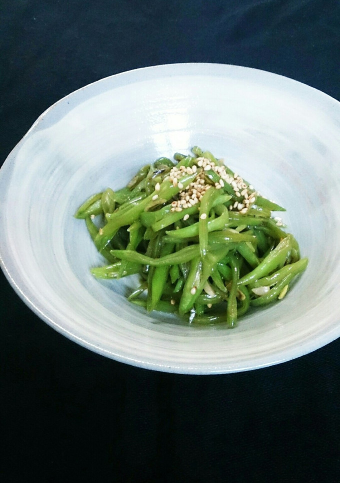 いんげん豆／夏の旬野菜-レシピのメイン写真