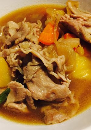 隠し味にほうじ茶肉じゃが-レシピのメイン写真