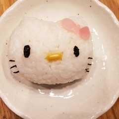 簡単☆キティちゃんのおにぎり-レシピのメイン写真
