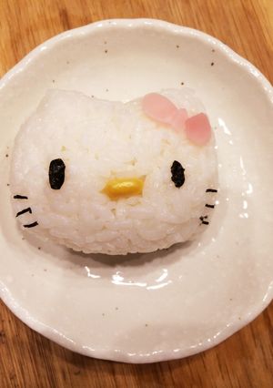 簡単☆キティちゃんのおにぎり-レシピのメイン写真