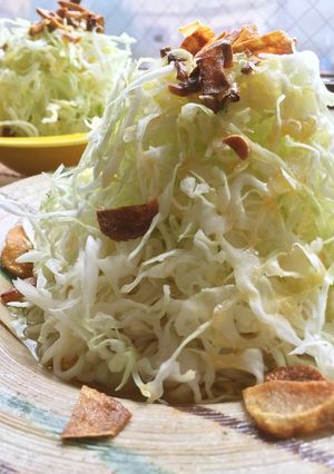 山ほどキャベツ✿大蒜胡麻ラー塩ラーメン-レシピのメイン写真