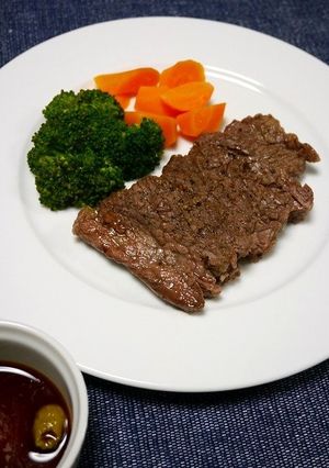 簡単！和風ビーフソテー(オイル漬け)-レシピのメイン写真