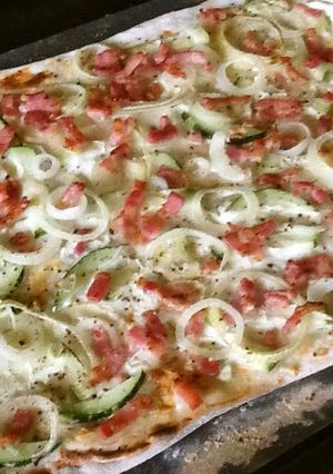 ピザより美味しいかも『フラムクーヘン』-レシピのメイン写真