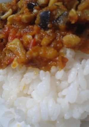 ナスとしいたけのキーマカレー風-レシピのメイン写真