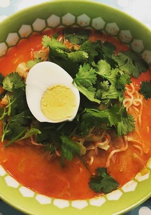 ピリ辛豆乳ラーメン-レシピのメイン写真