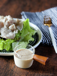 ごまドレッシング。#冷しゃぶ#万能タレ-レシピのメイン写真