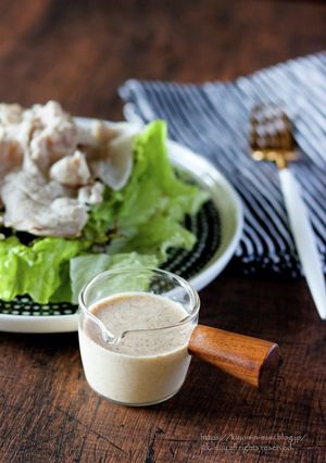 ごまドレッシング。#冷しゃぶ#万能タレ-レシピのメイン写真