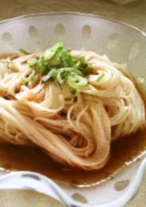 夏の おつまみ★ しめの一品 ゴマ油素麺-レシピのメイン写真