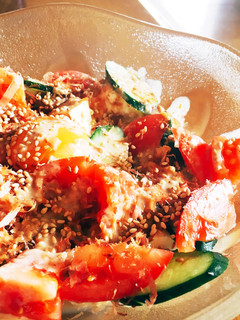 夏にぴったり♪豆腐サラダ!-レシピのメイン写真