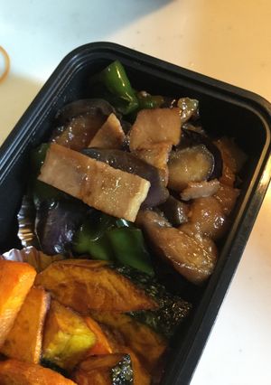 簡単!なすとピーマンとベーコンの炒め煮-レシピのメイン写真