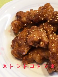 ☆豚肉の甘辛揚げ☆-レシピのメイン写真