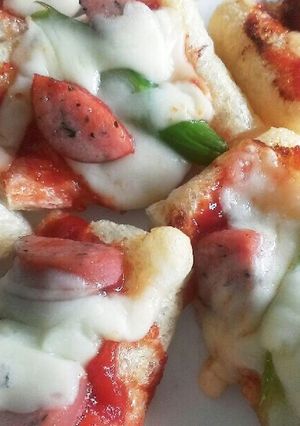 糖質オフの一口ピザ-レシピのメイン写真