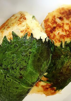 肉、卵なし 大葉の味噌ハンバーグ♩-レシピのメイン写真
