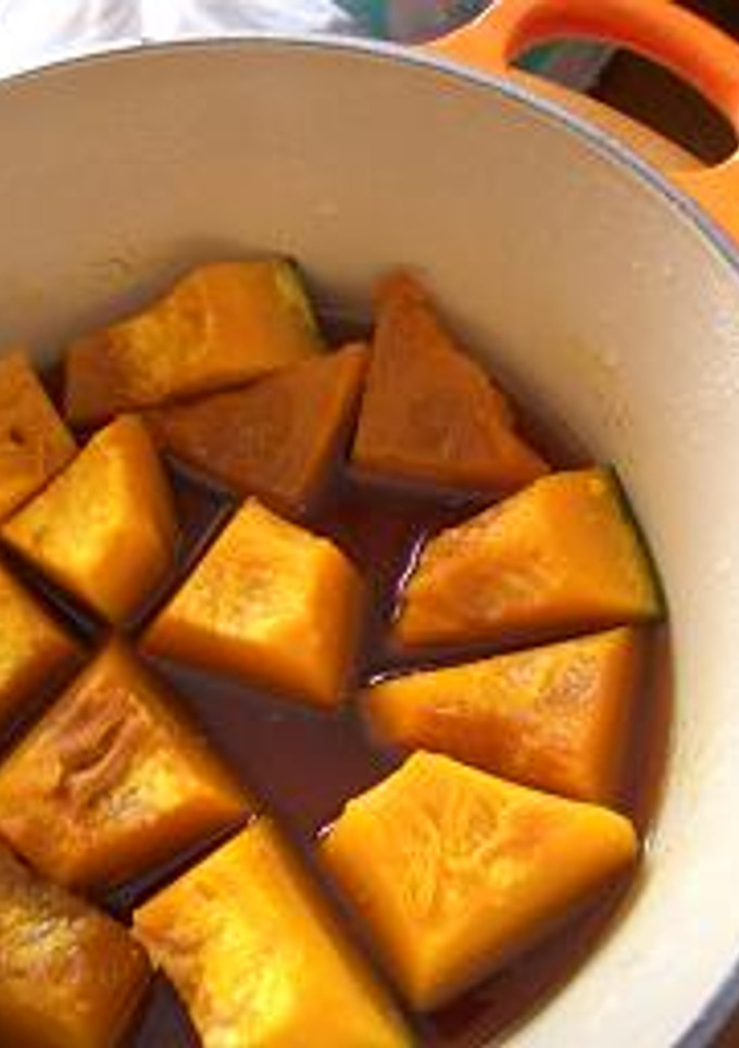 黒糖deかぼちゃの煮物-レシピのメイン写真
