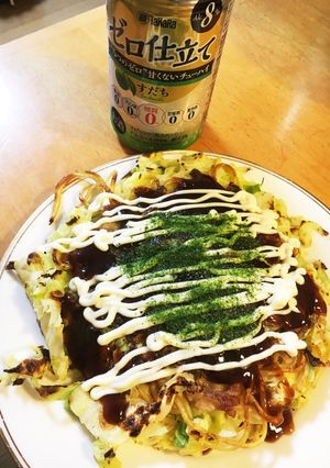 糖質オフ♪オカラたっぷりお好み焼き-レシピのメイン写真