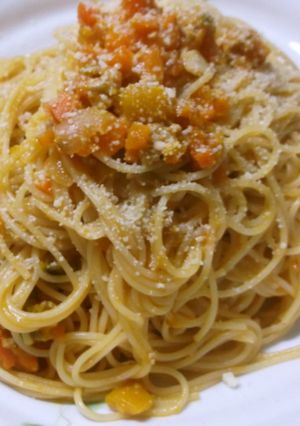 夏野菜のトマトパスタ☆-レシピのメイン写真