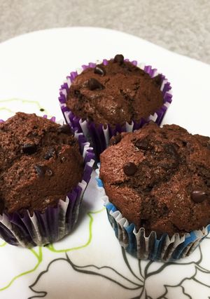 子供とつくるチョコマフィン-レシピのメイン写真