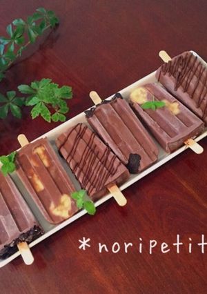 基本の材料3つ♡簡単♡お豆腐アイスバー-レシピのメイン写真