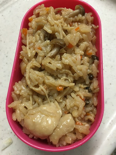 簡単美味しい鶏皮炊き込みご飯♪-レシピのメイン写真