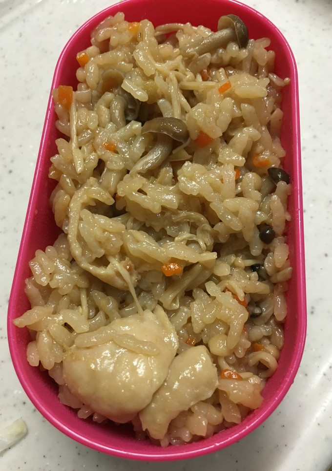 簡単美味しい鶏皮炊き込みご飯♪-レシピのメイン写真