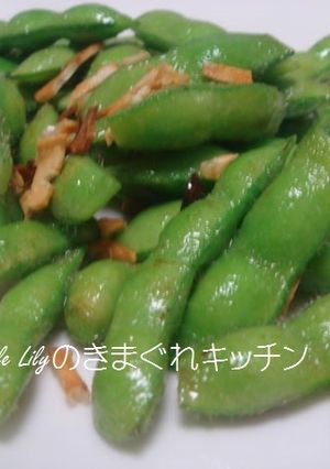 枝豆のペペロンチーノ-レシピのメイン写真