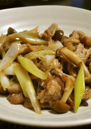 豚肉としめじの茗荷炒め-レシピのメイン写真