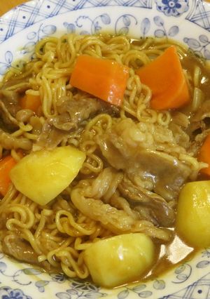 カレーらぁめん♪-レシピのメイン写真