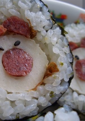 ぶーちゃん巻き寿司-レシピのメイン写真