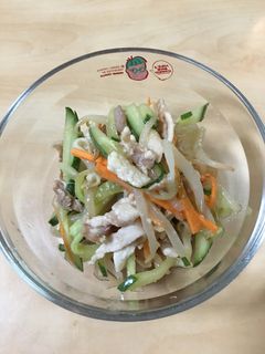 もやしと豚肉のサラダ-レシピのメイン写真