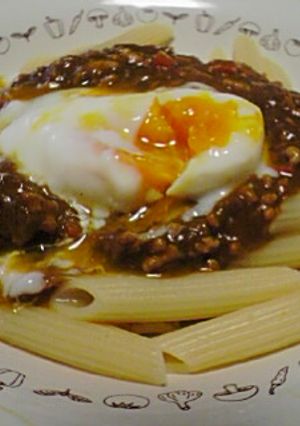 残ったカレーで！簡単パスタ-レシピのメイン写真
