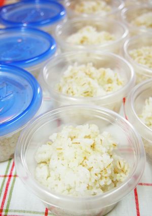 押し麦(大麦)ごはん まとめ炊き-レシピのメイン写真