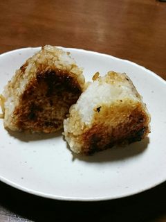 簡単★フライパンで焼おにぎり*¨*♡-レシピのメイン写真