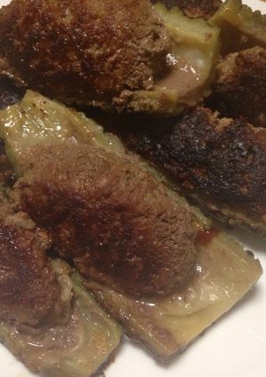 ゴーヤの肉詰め-レシピのメイン写真