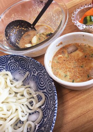 そうめん・うどん・そばに！豆乳味噌つけ汁-レシピのメイン写真