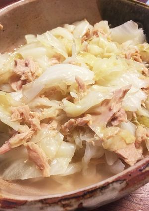 手間いらずキャベツとツナ缶の放ったらかし-レシピのメイン写真