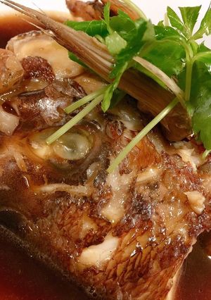 超簡単!ごぼうと鯛のあら煮-レシピのメイン写真