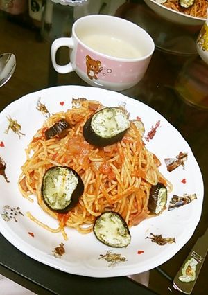 簡単トマトソースのパスタ-レシピのメイン写真
