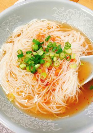 夏のランチにピッタリ！冷製トマトそうめん-レシピのメイン写真