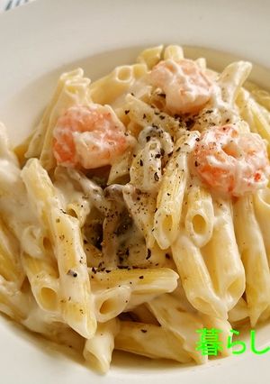 簡単10分Deチーズクリームパスタ☆-レシピのメイン写真